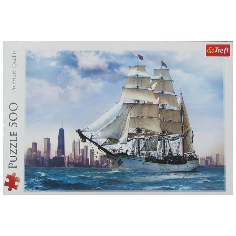 Sailing Against The Chicago 500pc Puzzle