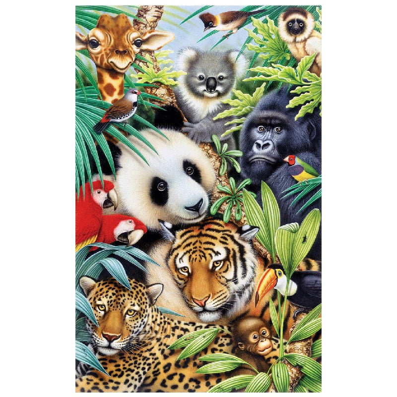 Animal Magic By Howard Robinson 100pc Puzzle