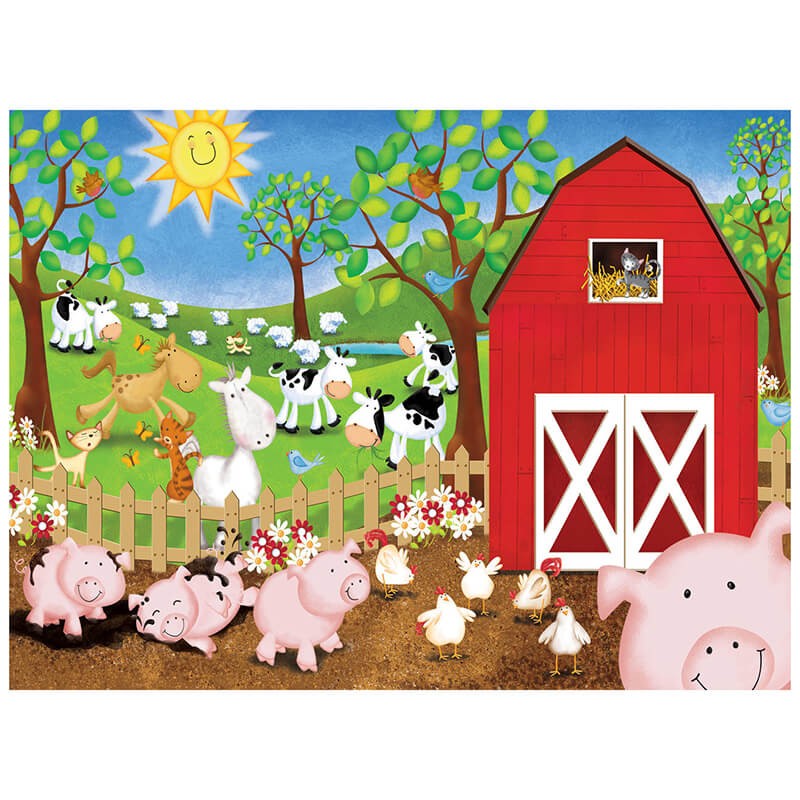 Animal Farm By Victoria Hutto 63pc Puzzle