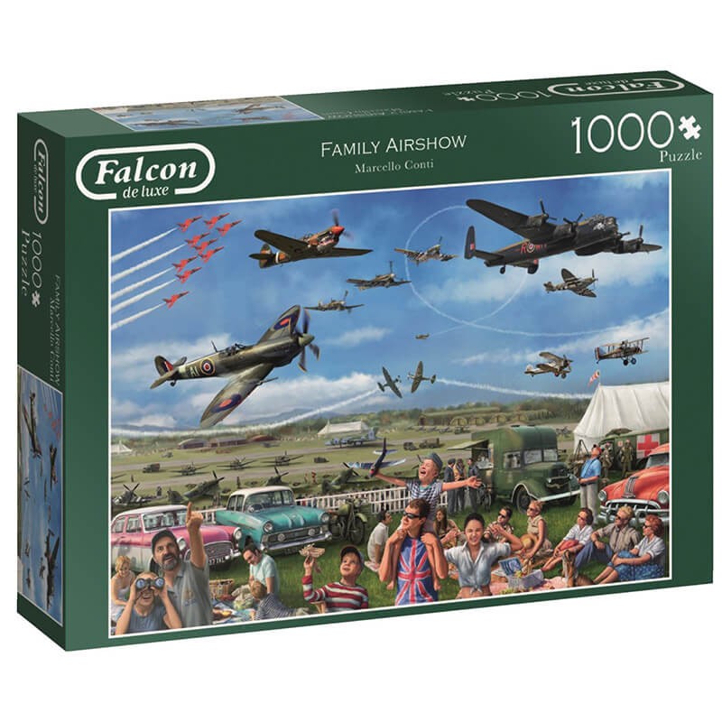 Family Airshow By Marcello Conti 1000pc Puzzle