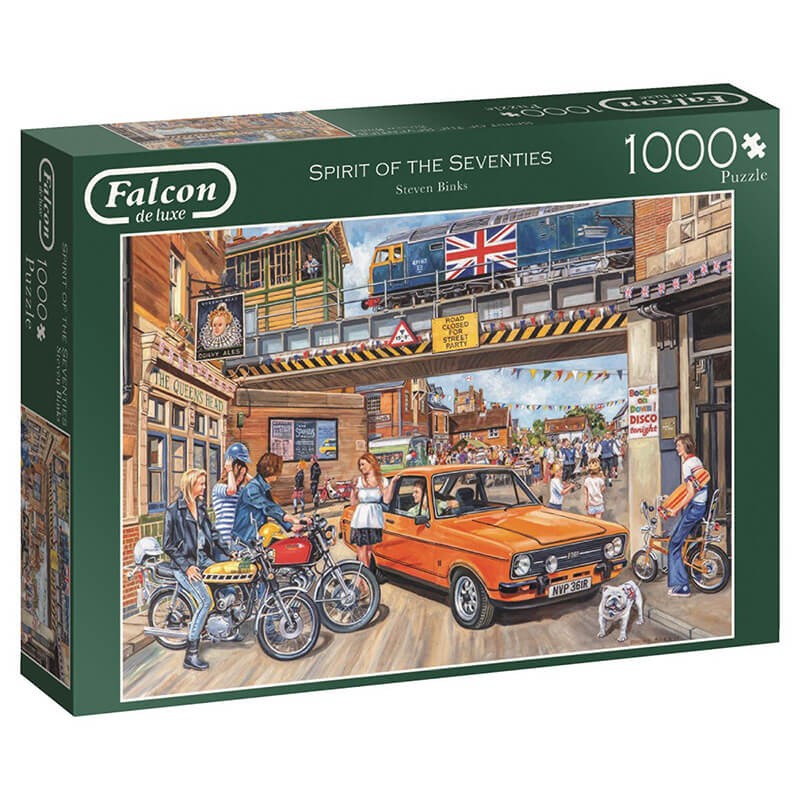 Spirit Of The Seventies By Steven Binks 1000pc Puzzle