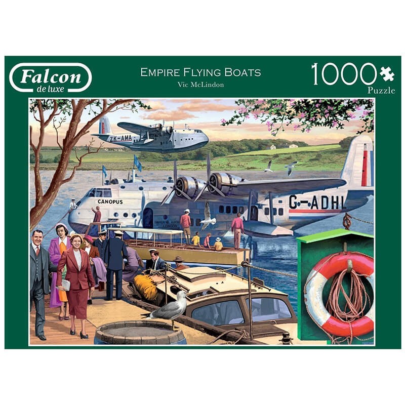 Empire Flying Boats By Vic McLindon 1000pc Puzzle