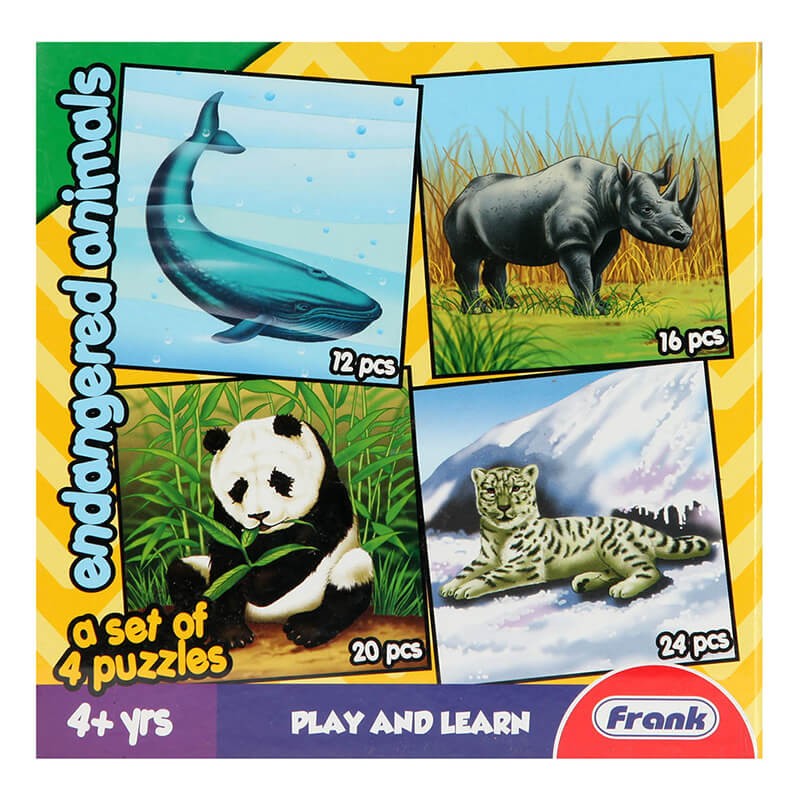 Endangered Animals Set Puzzles