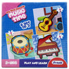 Music Time Set Of 3 Puzzles