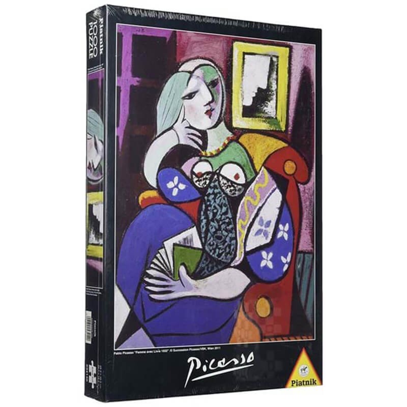 Women With A Book By Pablo Picasso 1000pc Puzzle