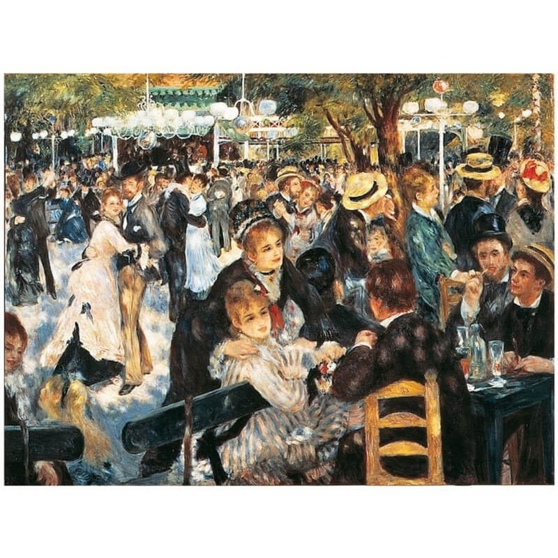 Dance At Le Moulin de la Galette 1000pc Puzzle