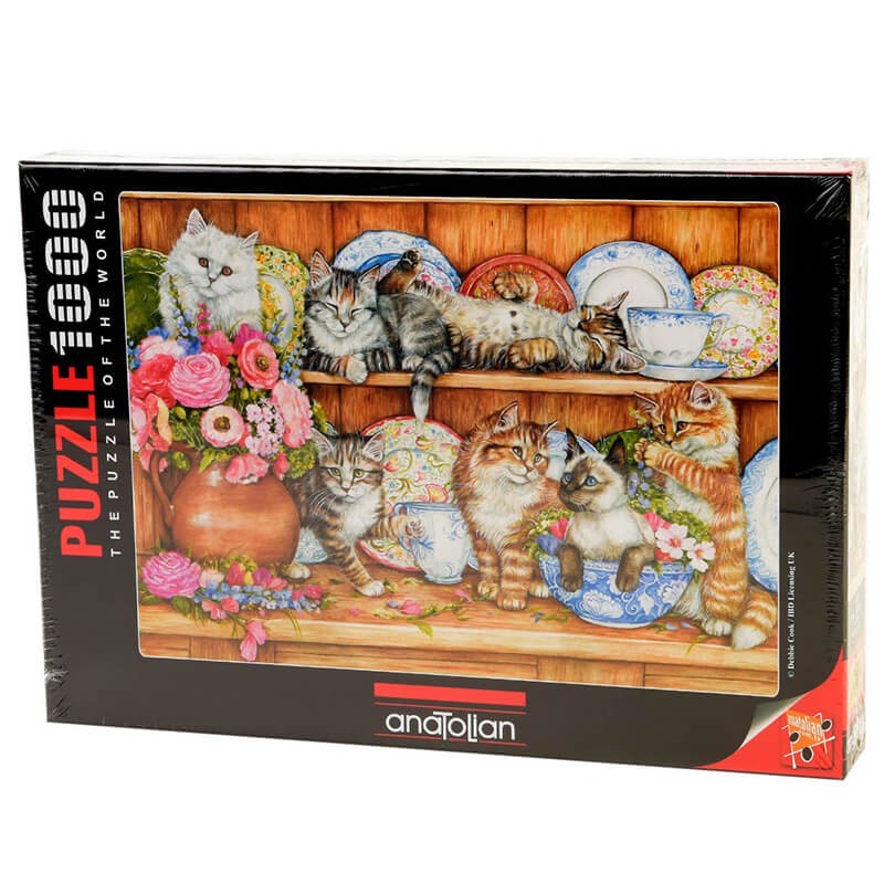 Kittens By Debbie Cook 1000pc Puzzle