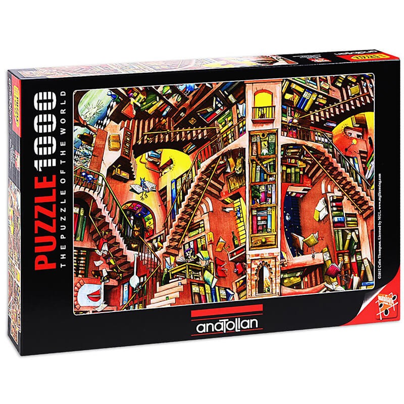 Library By Colin Thompson 1000pc Puzzle