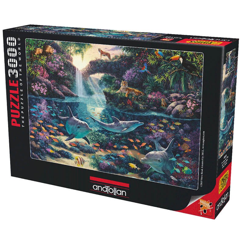 Jungle Paradise By Steve Read 3000pc Puzzle