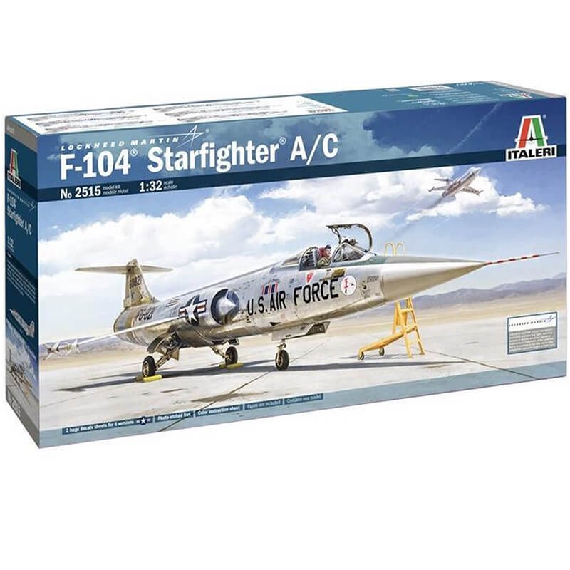 Italeri 1/32 Lockheed Martin F-104 Starfighter A/C Kit