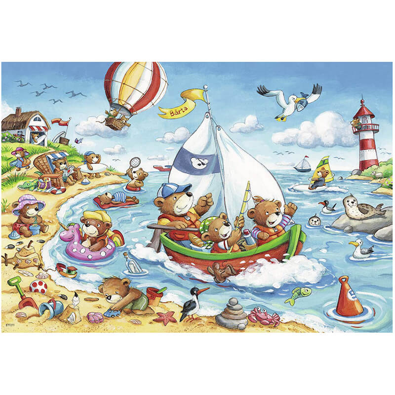 Seaside Holiday 2x24pcs Puzzle