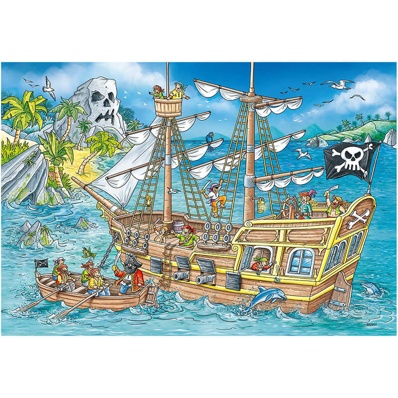 Adventure Island 2x24pcs Puzzle