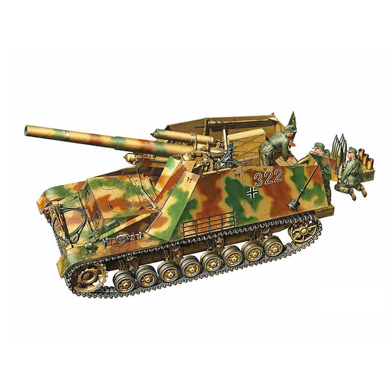 Tamiya 1/35 Hummel - Late Production Kit