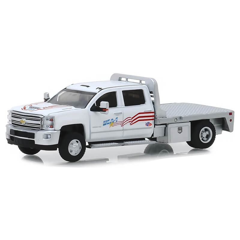 Greenlight 1/64 2018 Chevrolet Silverado 3500HD - USA-1