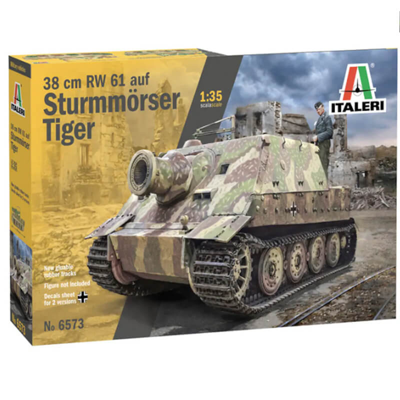Italeri 1/35 38cm RW 61 Auf Sturmmorser Tiger Kit