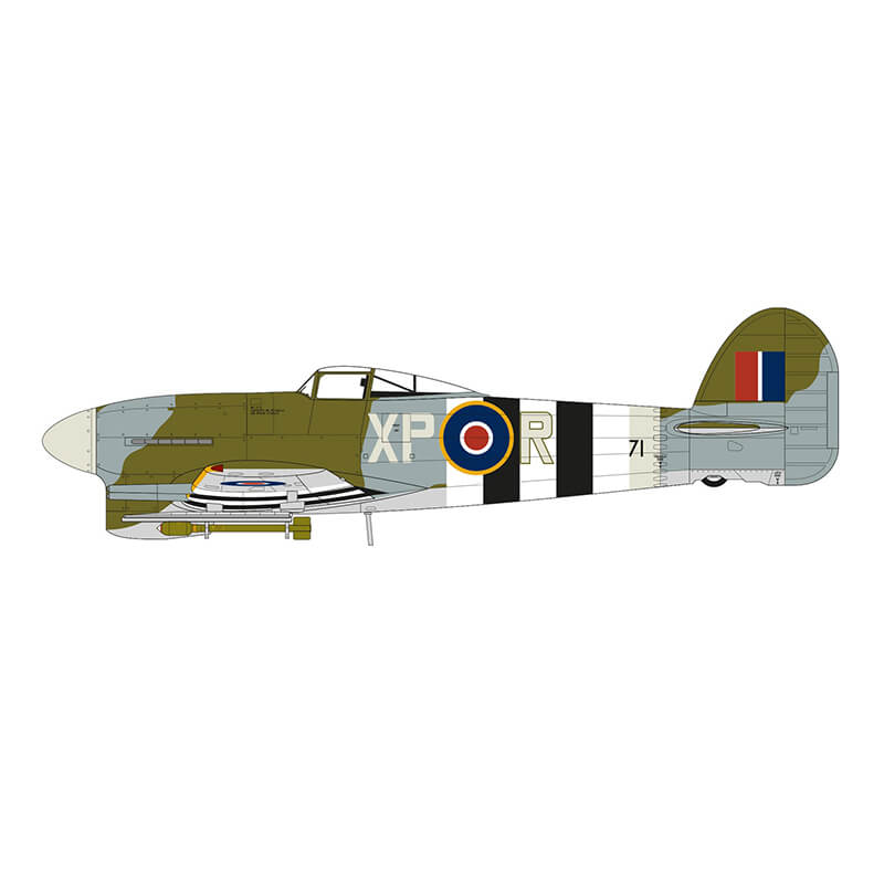 Airfix 1/24 Hawker Typhoon Mk.1B 'Car Door' With 1 Extra Scheme Kit