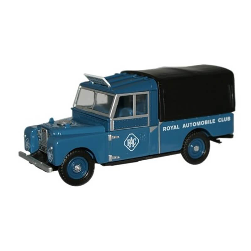 Oxford 1/76 Land Rover 109" Canvas RAC