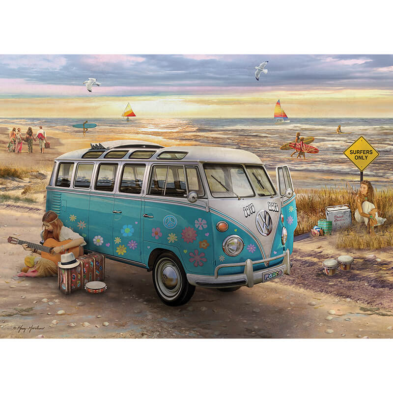 The Love & Hope VW Bus 1000pc Puzzle