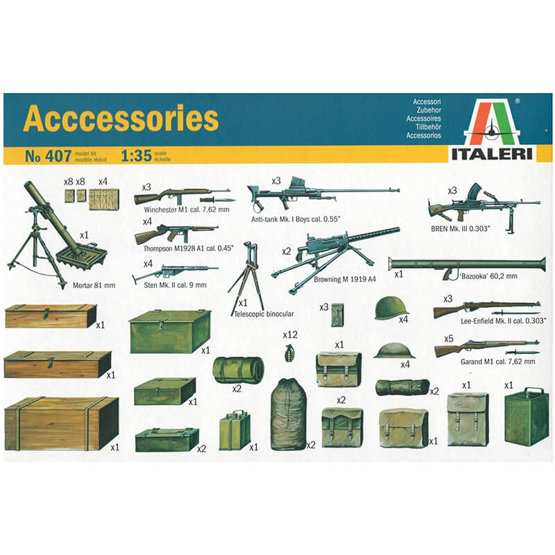 Italeri 1/35 Accessories Kit