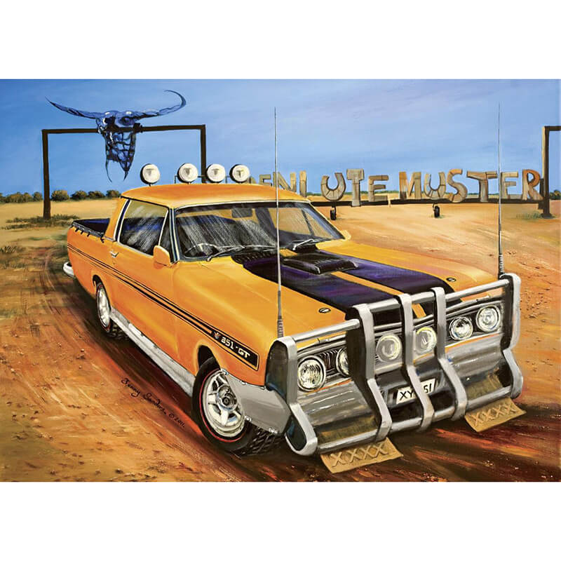 Ute Muster By Jenny Sanders 1000pcs Puzzle