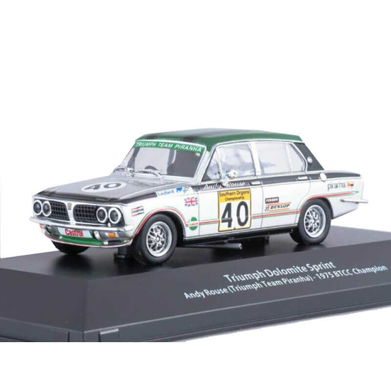Atlas 1/43 Triumph Dolomite Sprint 1975 BTCC Champion - Andy Rouse (Triumph Team Piranha)
