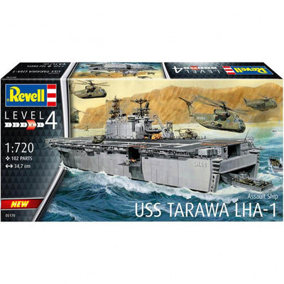 Revell 1/720 Assault Ship USS Tarawa LHA-1 Kit