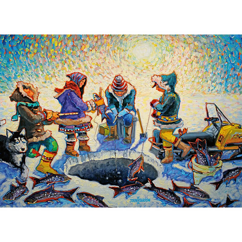 Ice Fishing 1000pcs Puzzle
