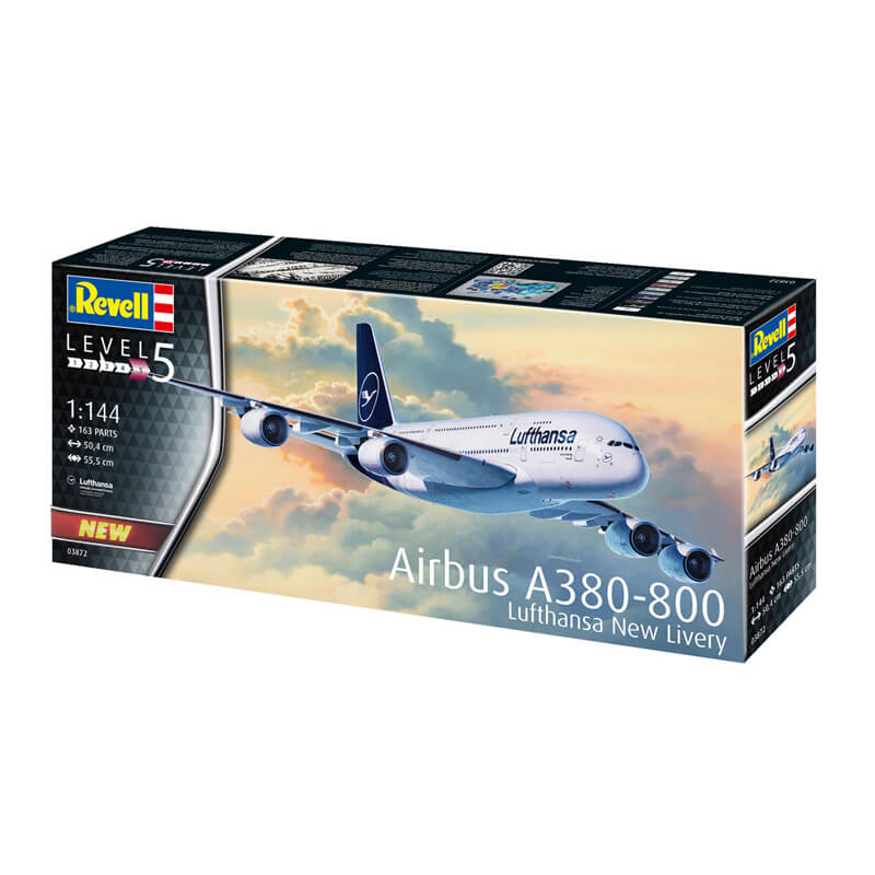 Revell 1/144 Airbus A380-800 Lufthansa New Livery