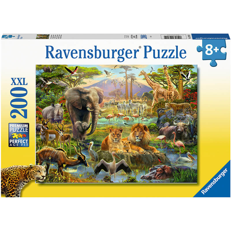 Animals of the Savanna 200pcs Puzzle