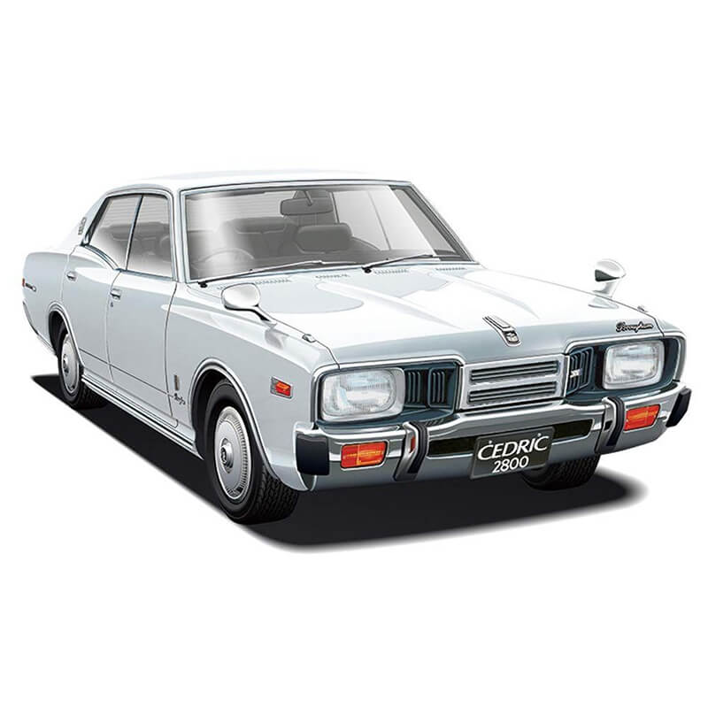 Aoshima 1/24 Nissan P332 Cedric/Gloria 4HT 280E Brougham '78 Kit