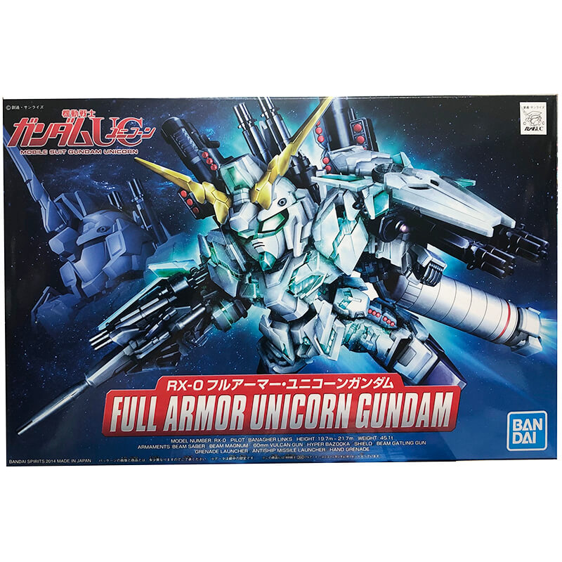 Bandai BB Gundam RX-0 Full Armor Unicorn Gundam Kit