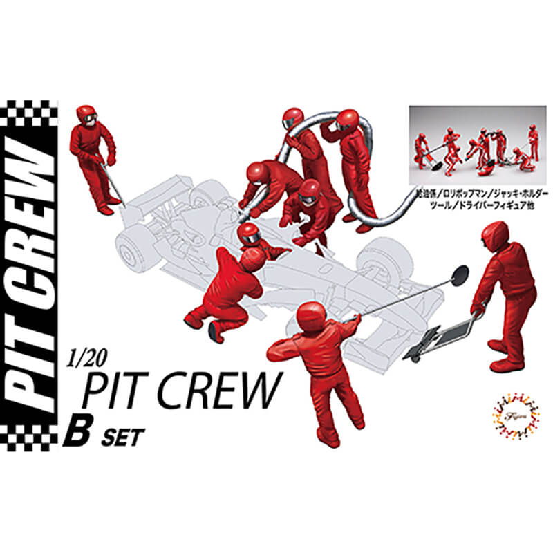 Fujimi 1/20 Pit Crew Set B Kit