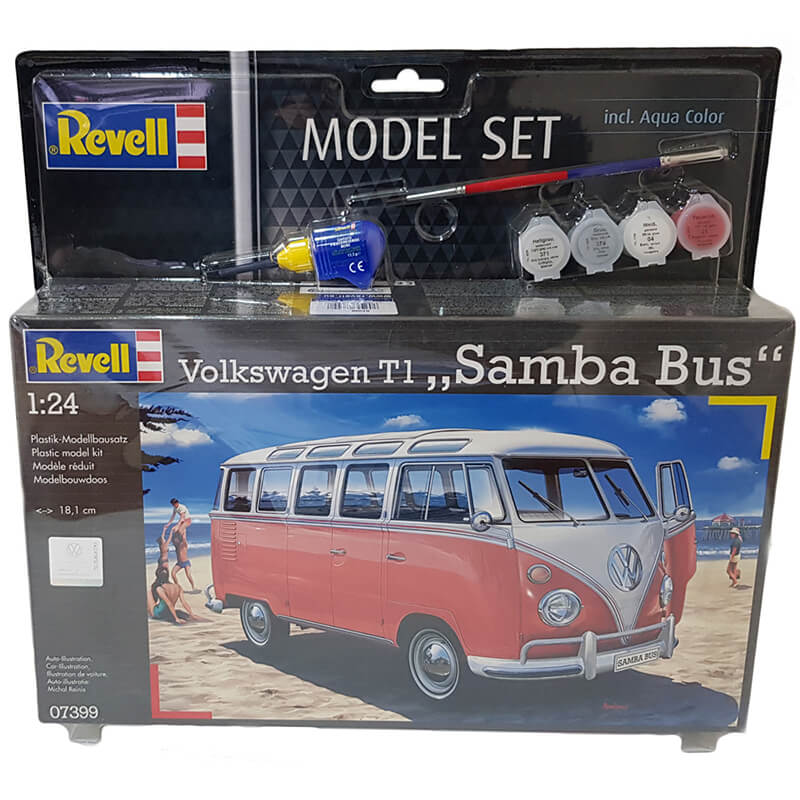 Revell 1/24 Volkswagen T1 "Samba Bus" Set Kit