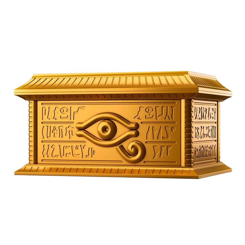 Bandai Gold Sarcophagus For Ultimagear Millennium Puzzle Kit