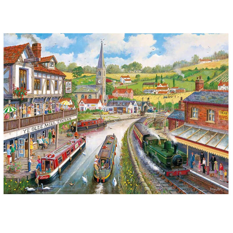 Ye Olde Mill Tavern By Derek Roberts 1000pc Puzzle