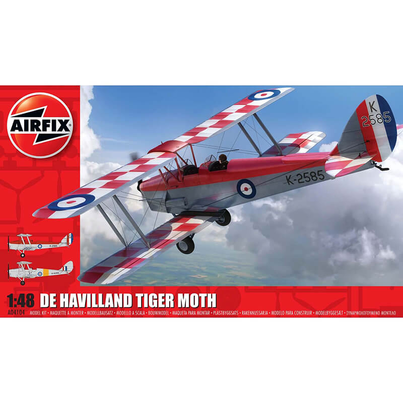 Airfix 1/48 De Havilland Tiger Moth Kit
