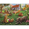 Dogs And Cats At Play by Adrian Chesterman 1000pc Puzzle