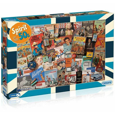 Spirit Of The 50s 1000pc Puzzle