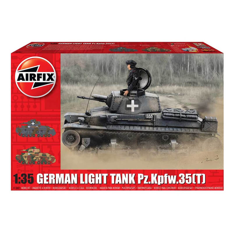 Airfix 1/35 German Light Tank Pz.Kpfw.35(T) Kit