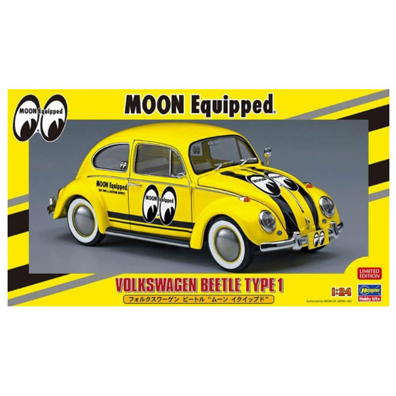 Hasegawa 1/24 Volkswagen Beetle Type1 'Moon Equipped' Kit