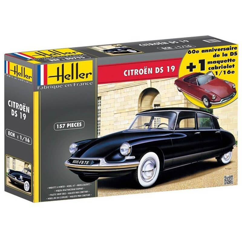 Heller 1/16 Citroen DS 19 (60th Anniversary)