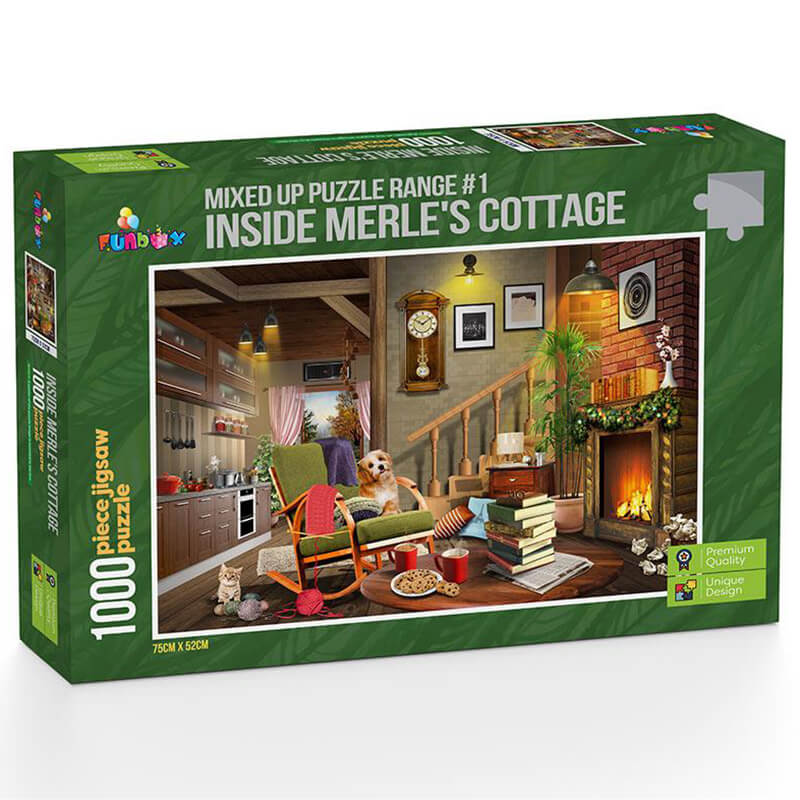 Inside Merles's Cottage 1000pcs Puzzle