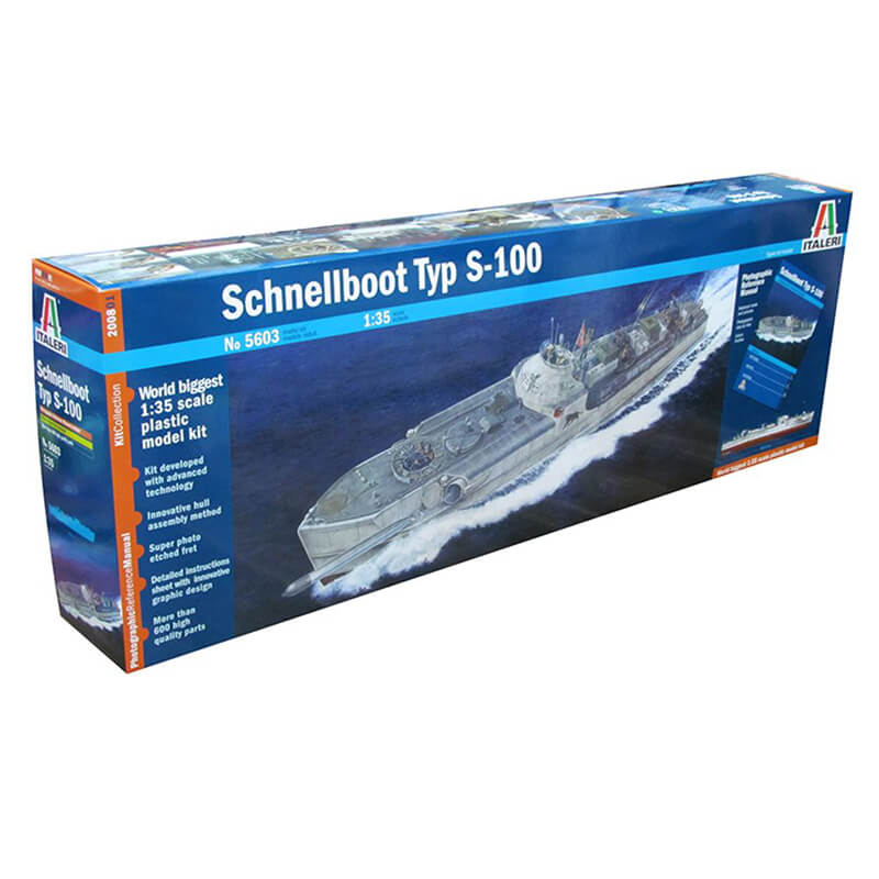 Italeri 1/35 Schnellboot Typ S-100 Kit