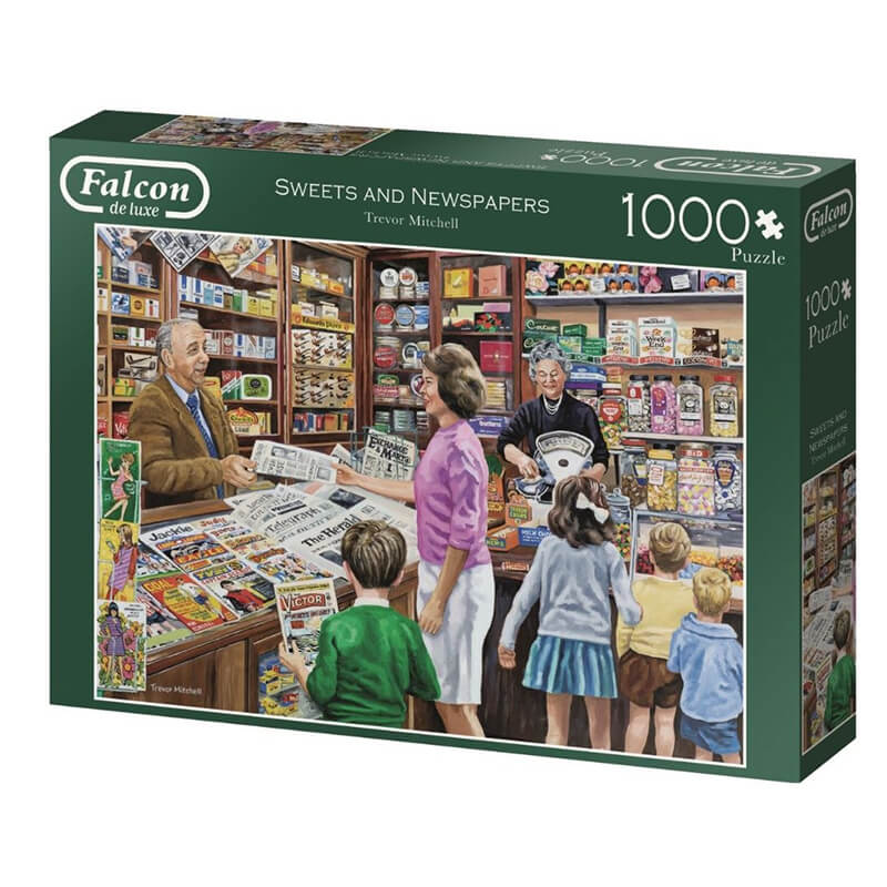 Sweets and Newspapers By Trevor Mitchell 1000pc Puzzle