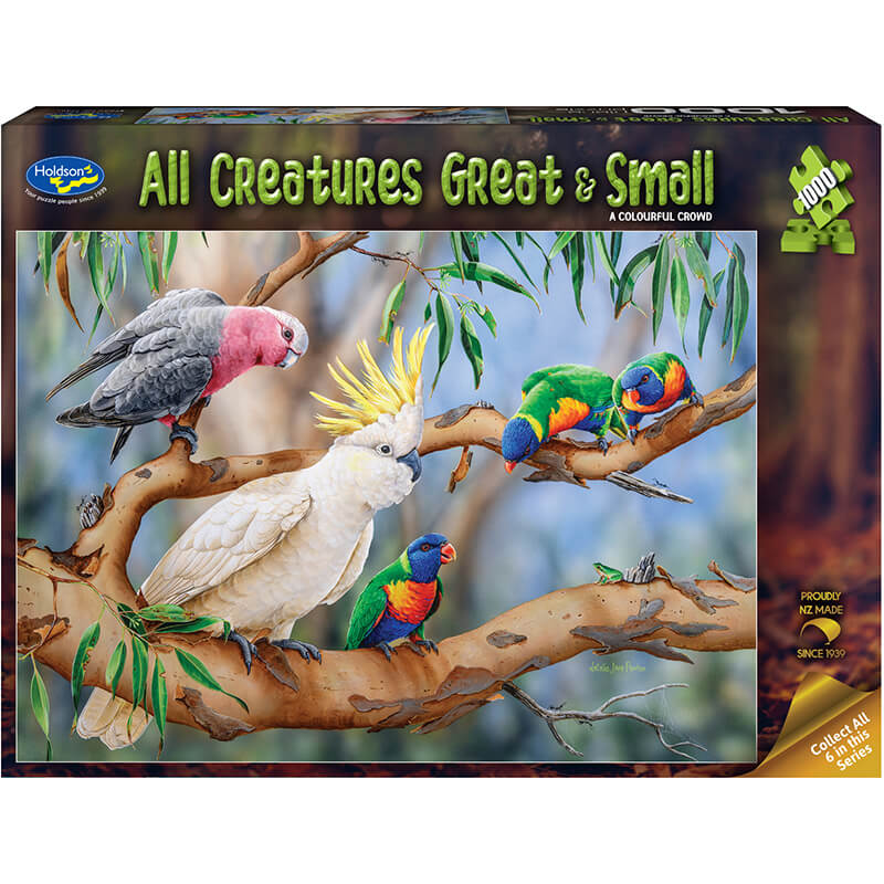 A Colourful Crowd By Natalie Jane Parker 1000pc Puzzle