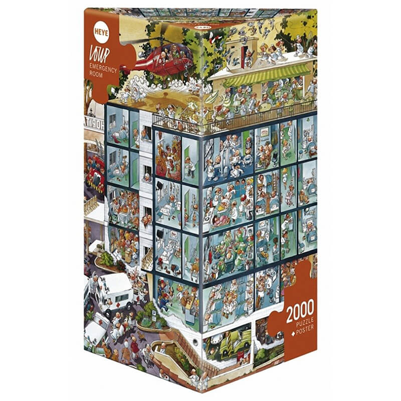 Emergency Room By Loup 2000pcs Puzzle