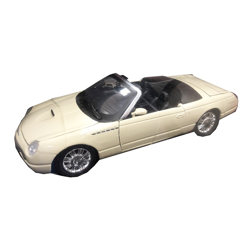 Motormax 1/24 2002 Ford Thunderbird Convertible (Beige)