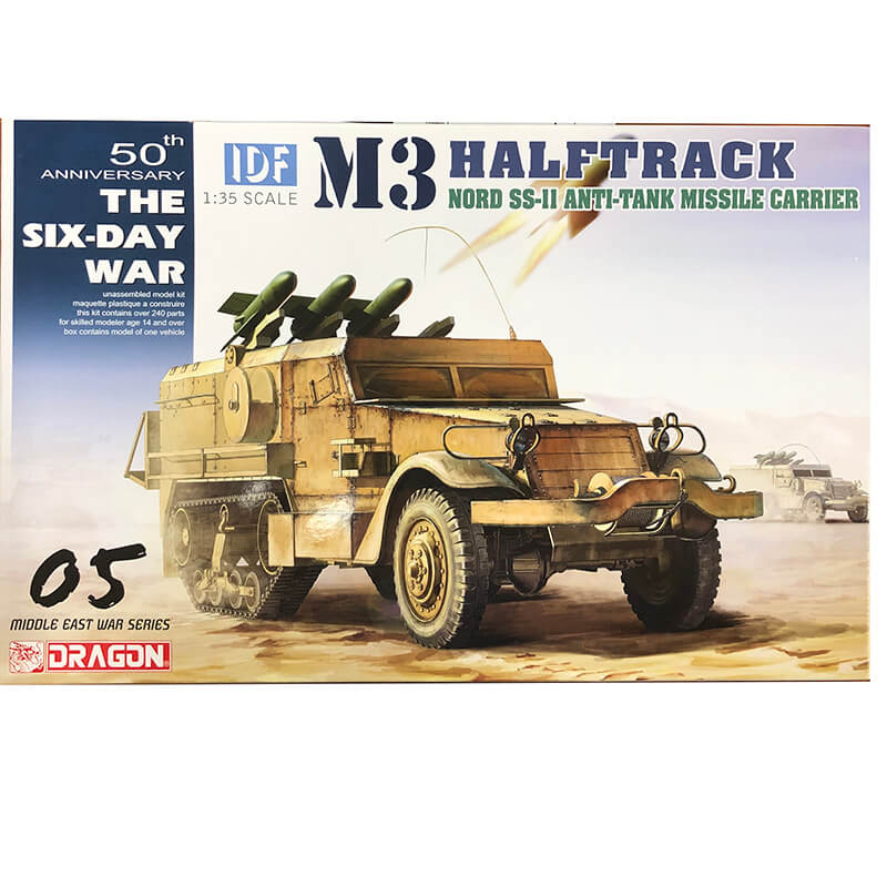 Dragon 1/35 IDF M3 Halftrack Nord SS-II Anti-Tank Missile Carrier Kit