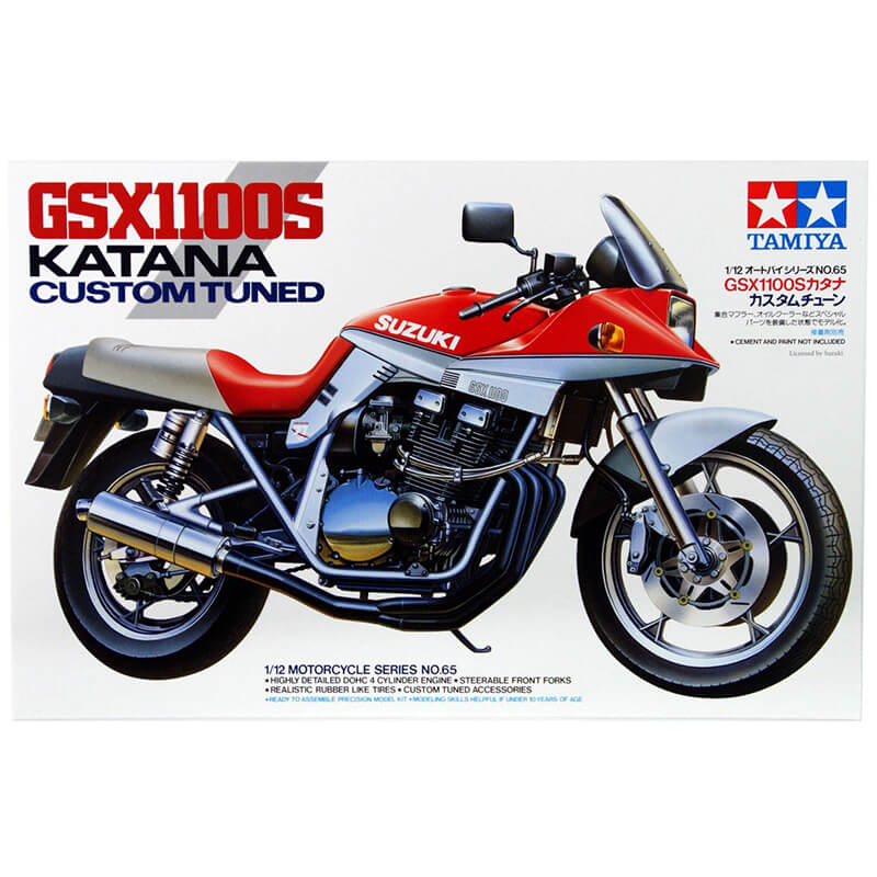 Tamiya 1/12 GSX1100S Katana Custom Tuned Kit