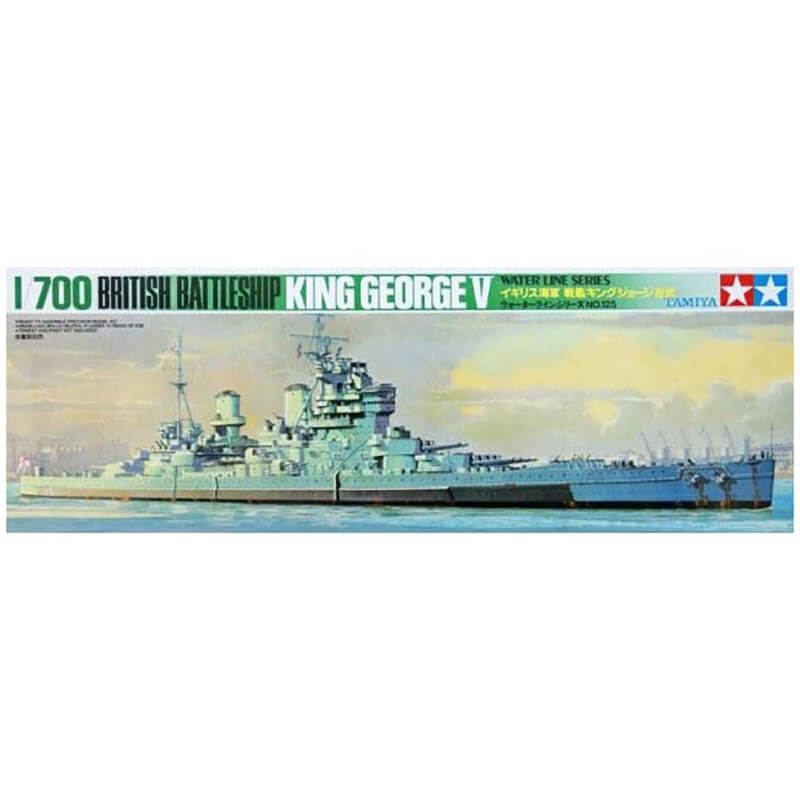 Tamiya 1/700 British Battleship King George V Kit